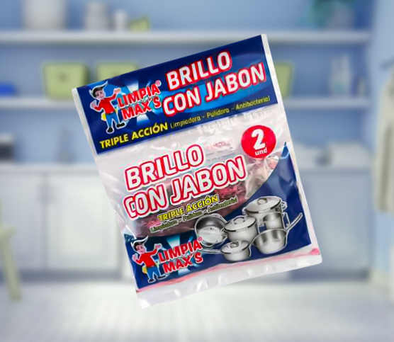 Brillo con jabón